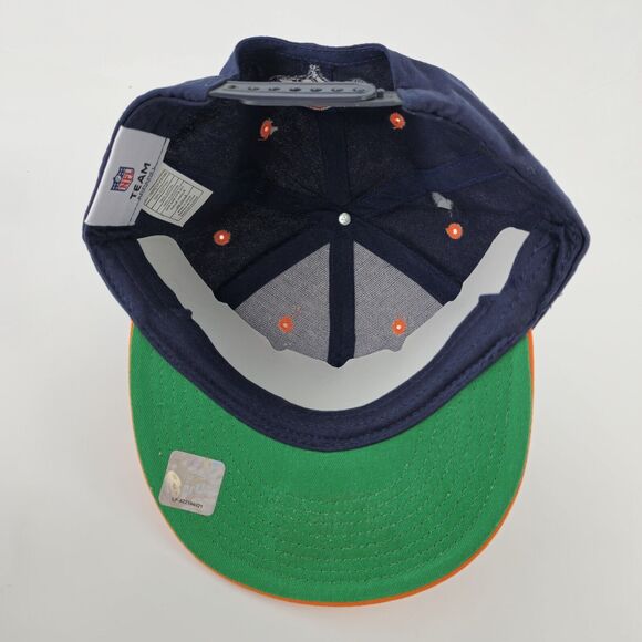 Denver Broncos Hat Cap NFL Team Apparel Orange Logo Adjustable Snap Back - Picture 9 of 12